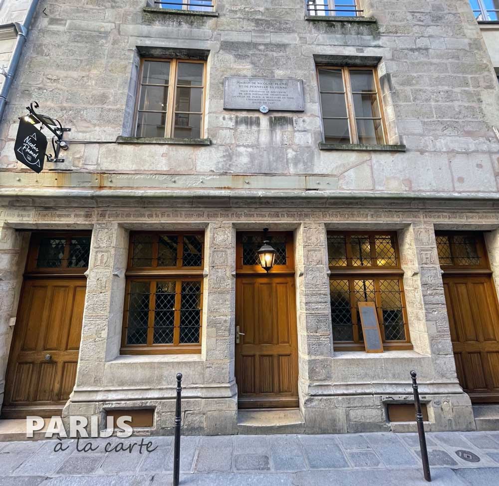 Huis van Nicolas Flamel (Harry Potter) in Parijs