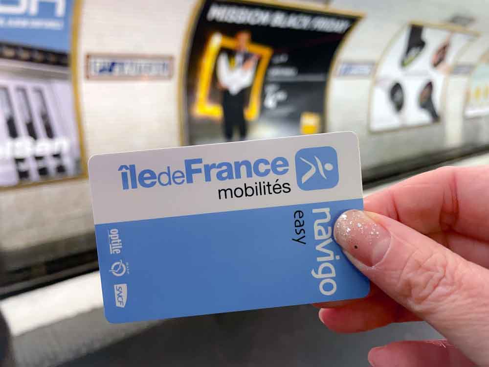 Metrokaartje Parijs kopen - Navigo Easy card