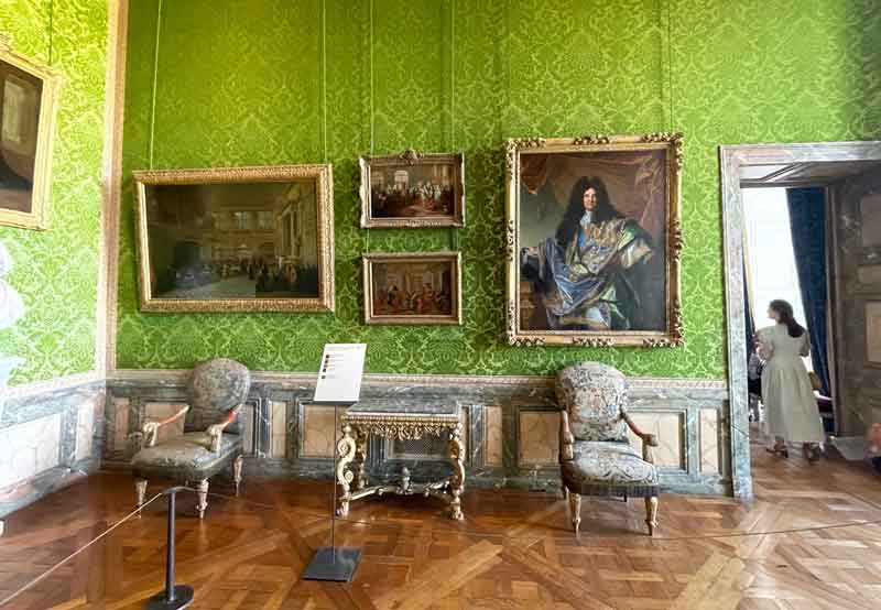Groene kamer Paleis van Versailles