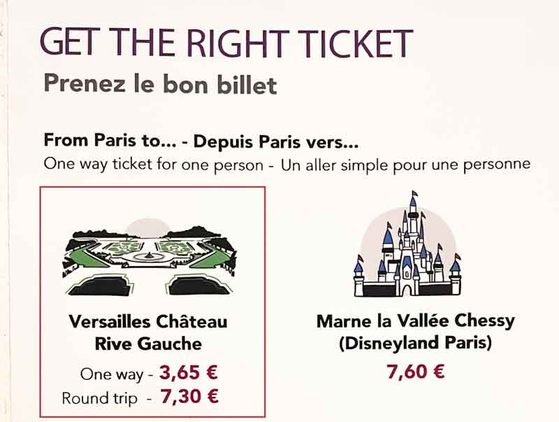 Uitleg op stations Parijs voor je reis naar Versailles