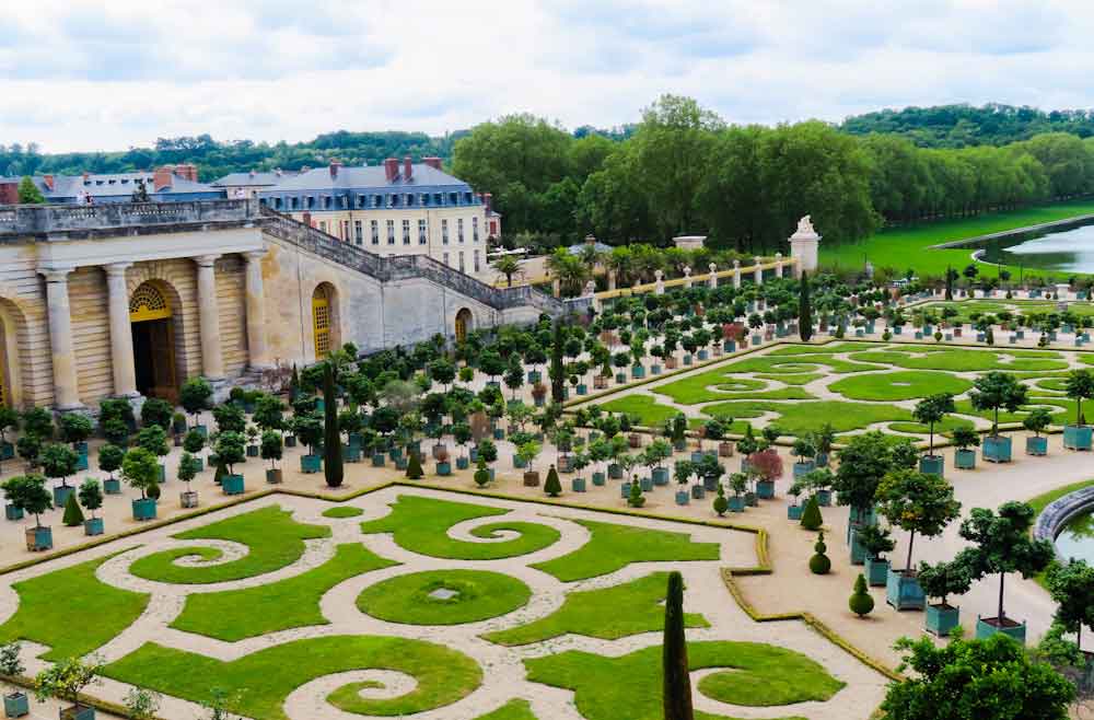 Tuinen bezoeken bij het Paleis van Versailles