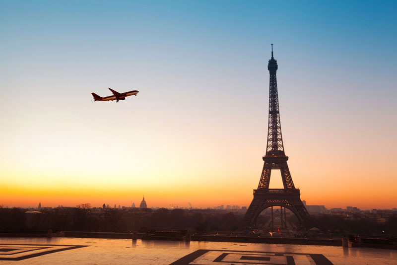 Vliegen vanaf Parijs