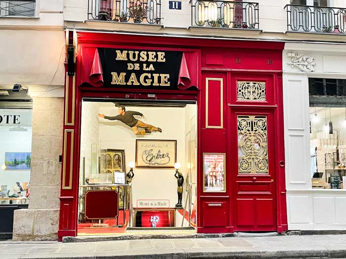 Museum van de Magie in Parijs. Een leuk klein museum in de wijk Le Marais.