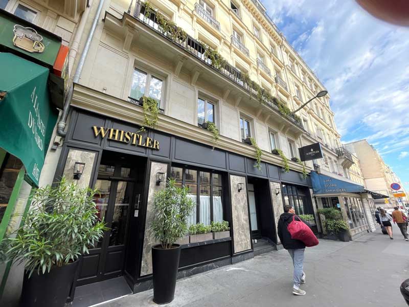 Hotel Whistler Parijs, over mijn ervaring in dit hotel. 