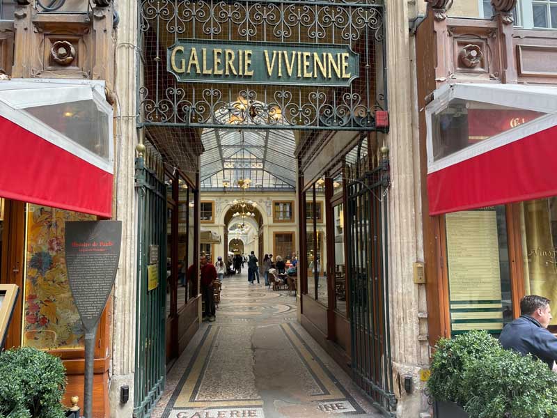 Galerie Vivienne, een van de mooiste passages in Parijs!