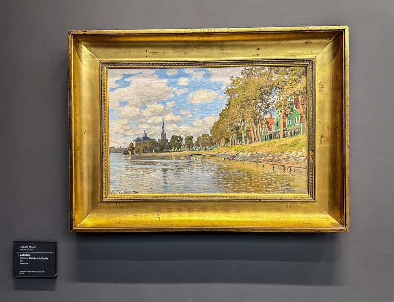Claude Monet, schilderij uit de Zaanstreek