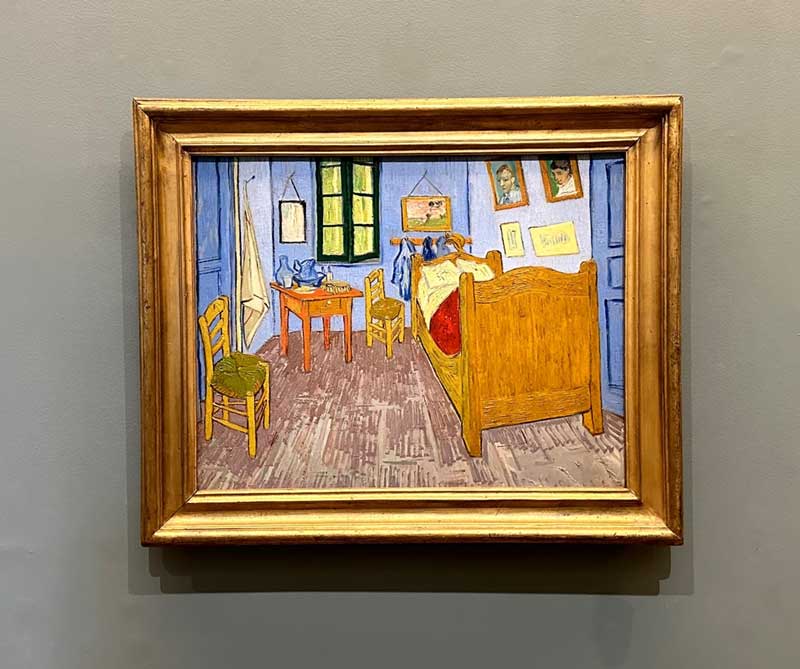Schilderij De Slaapkamer van Vincent van Gogh