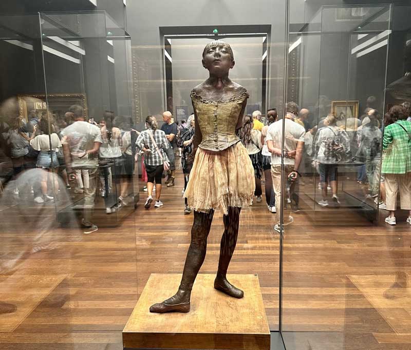 Museum d'Orsay beeldhouwwerk Degas