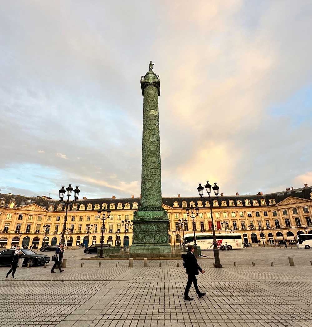 Place Vendôme in Parijs