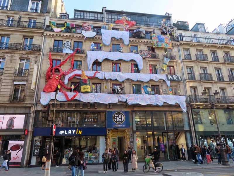 Rue Rivoli 59 in het voorjaar van 2025