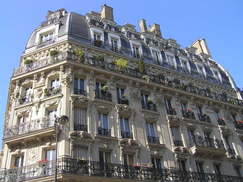 Architectuur Auteuil in Parijs