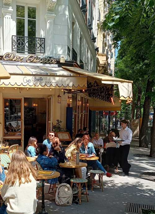Chez Ginette in Parijs, wandelen door Montmartre