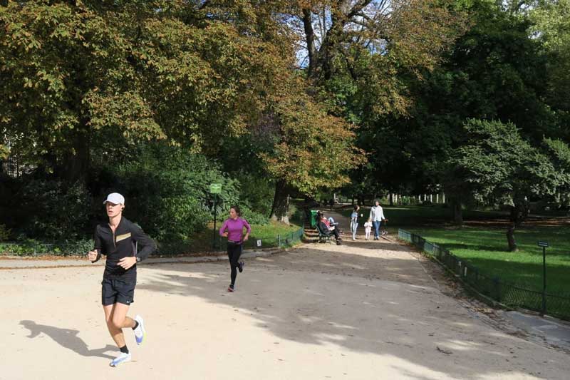 Parken in Parijs: Parc Monceau