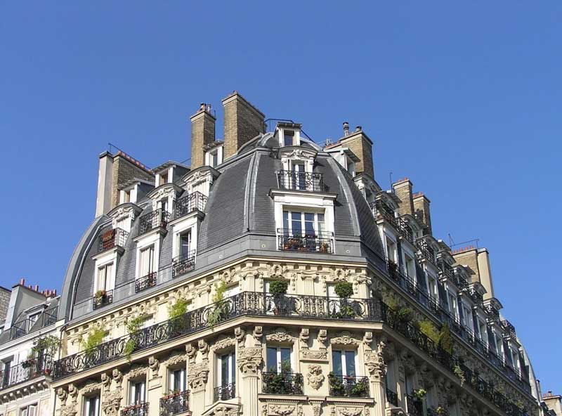 Wijk Auteuil in Parijs, prachtige architectuur