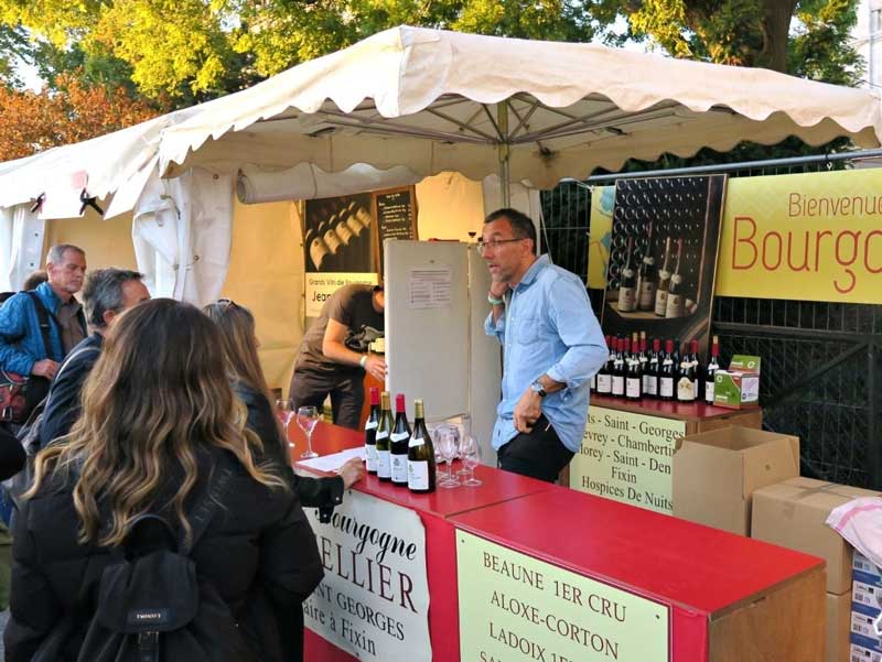 Wijnoogstfeest in Parijs (Montmartre)