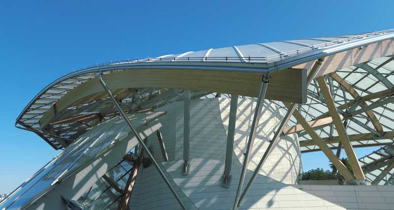 Architectuur Fondation Louis Vuitton