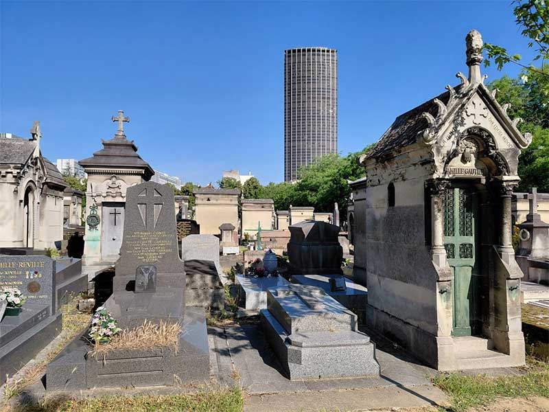 Begraafplaats Montparnasse in Parijs