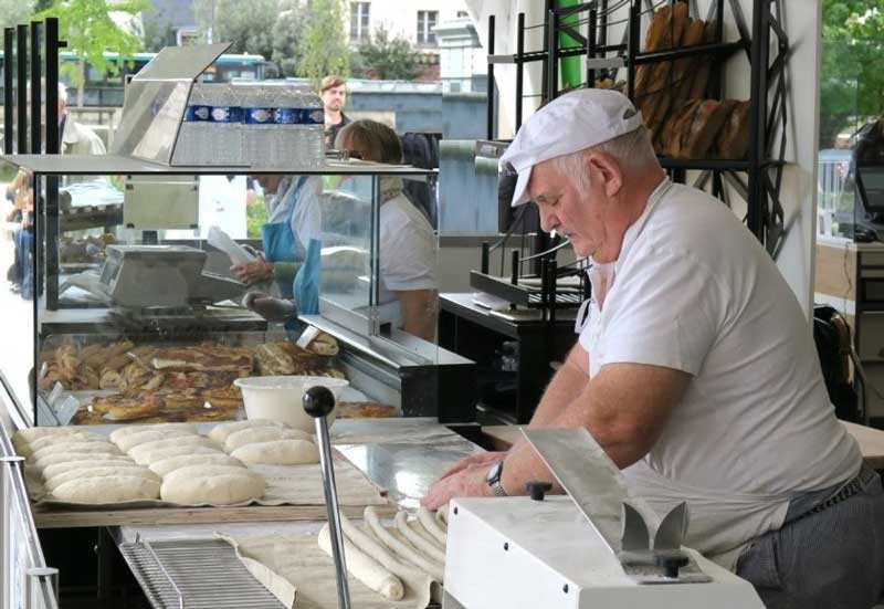 Fete du Pain in Parijs, ter ere van de beroemde Franse baguette