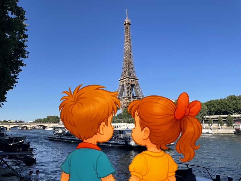 Met kinderen naar Parijs