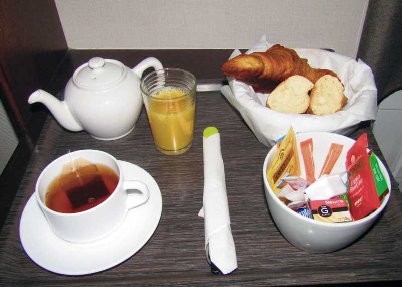 Ontbijten in Parijs