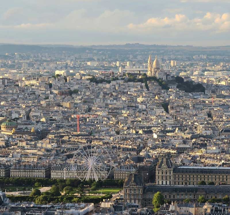 Uitzicht vanaf Tour Montparnasse