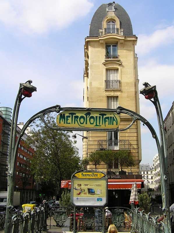 Avenue-Parmentier, smal gebouw, hoe wordt dit genoemd?