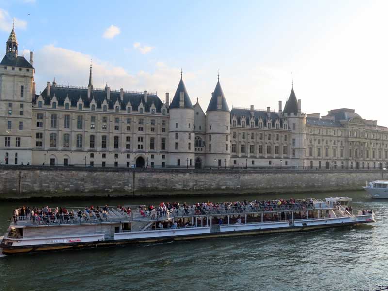 De Conciergerie, onderdeel van Palais de la Cité in Parijs