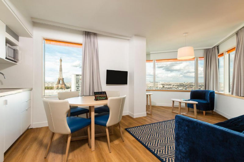 appartement met keuken in Adagio Paris Bercy