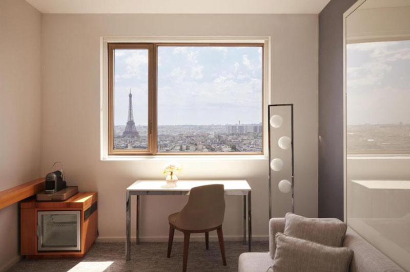 Hyatt Regency Paris Etoile – hoogste hotel van Parijs met panoramisch uitzicht over de skyline