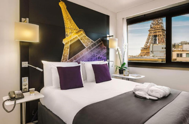 Mercure Paris Centre Tour Eiffel – hotel met kamers met uitzicht op de Eiffeltoren
