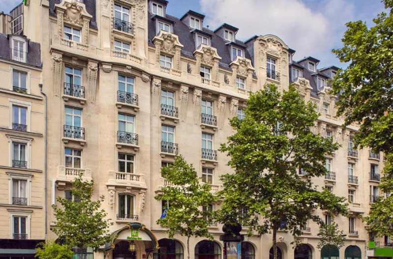 moderne kamer in Holiday Inn Gare de Lyon Bastille met parkeermogelijkheid