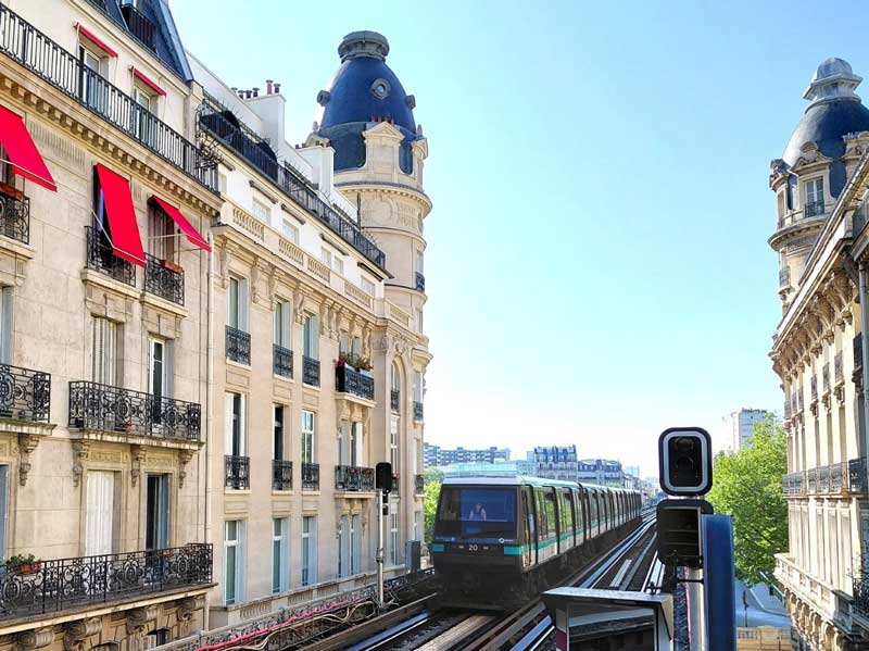 Metrostation Passy, bijzondere architectuur in Parijs