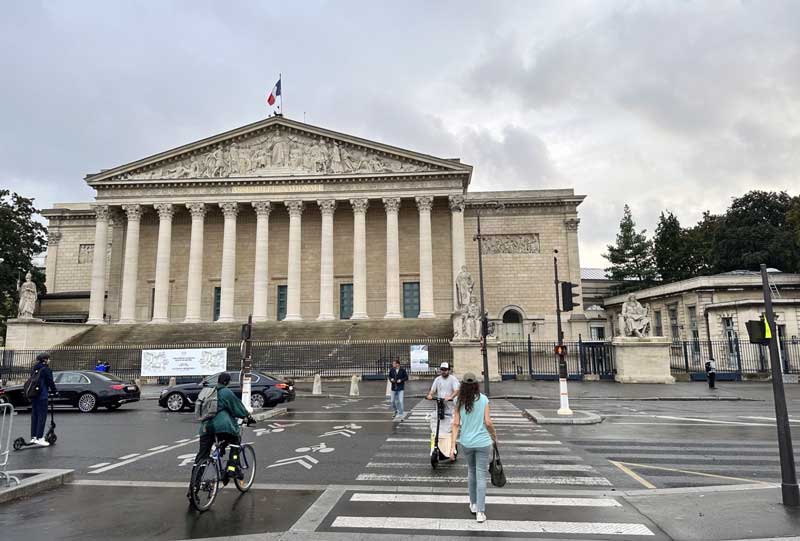 Palais Bourbon in Parijs