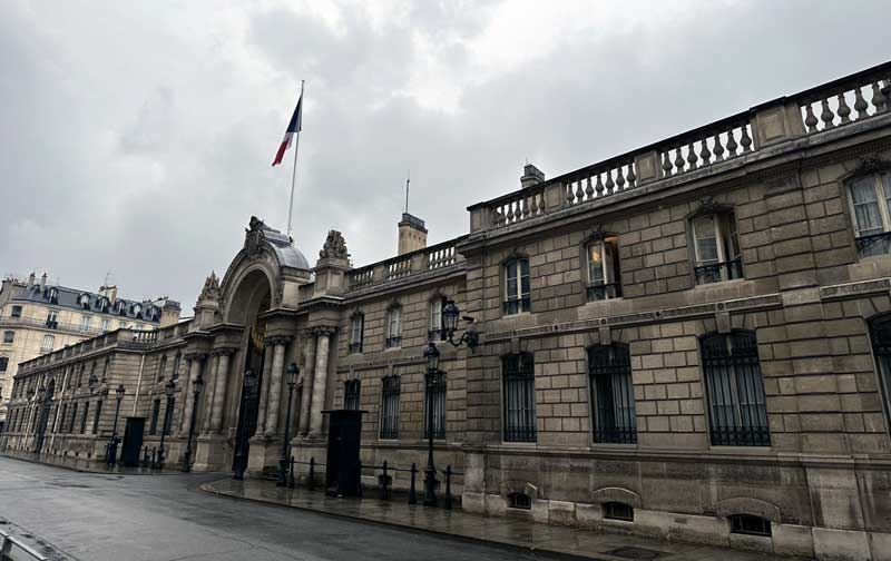 Palais de l'Elysée, de residentie van de president van Frankrijk
