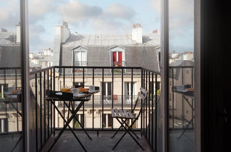 knusse kamer in Hôtel Saint Louis Pigalle
