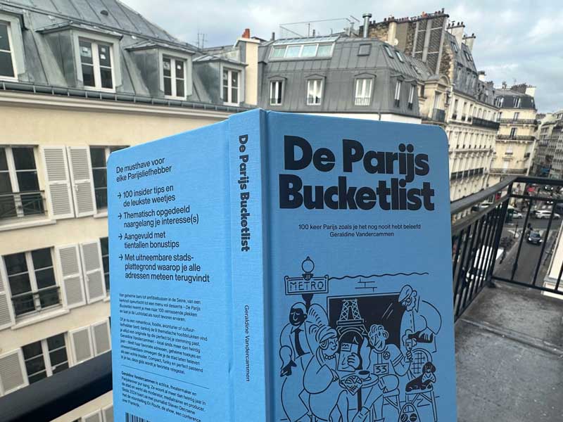 De Parijs Bucketlist, het boek dat ik meenam naar Parijs!