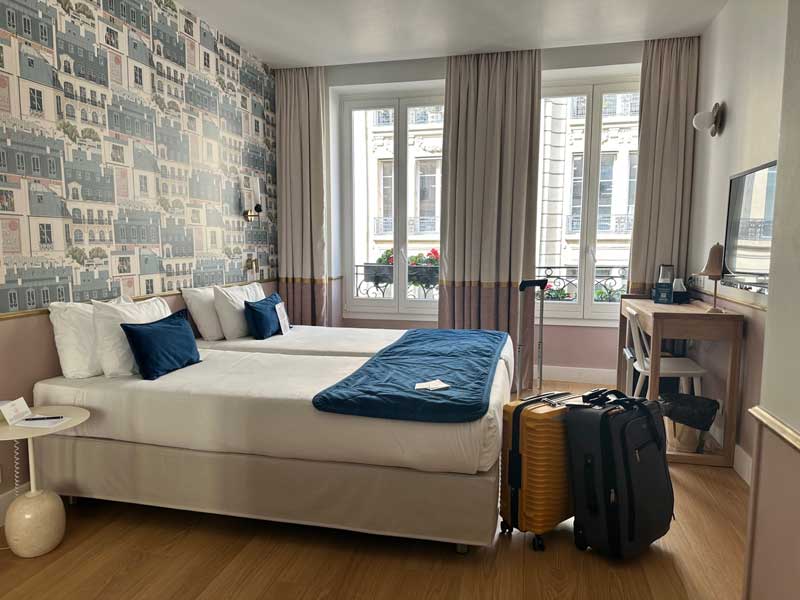 Ervaring hotel Acadia in Parijs