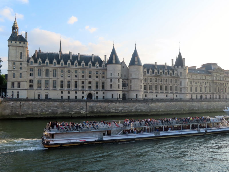 La Conciergerie in het eerste arrondissement van Parijs