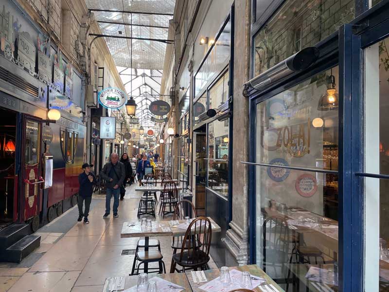 Passage des Panoramas in het 2e arrondissement van Parijs