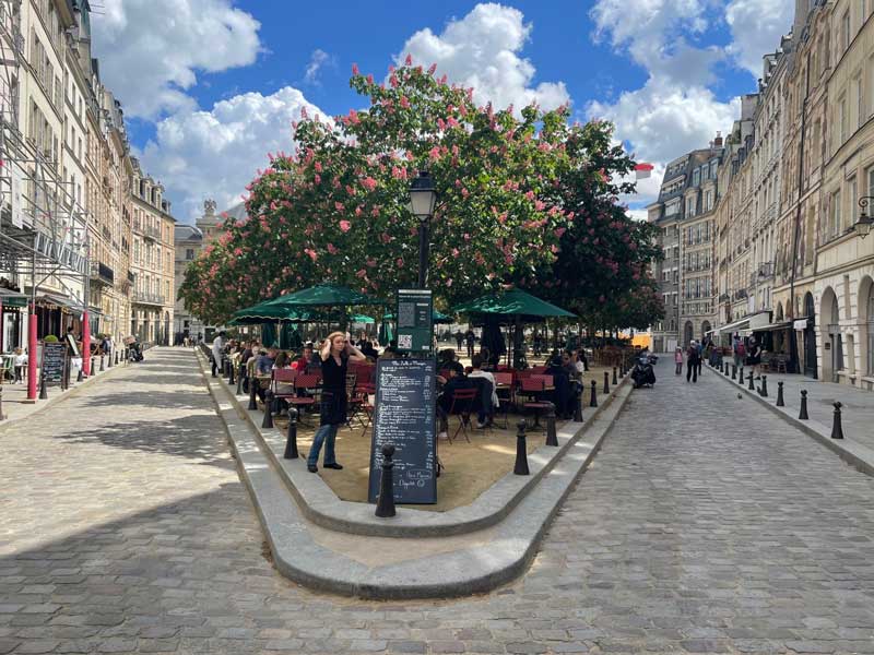 Place Dauphine Parijs