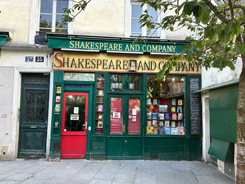 Leuke winkels in Parijs: Shakespeare and Company