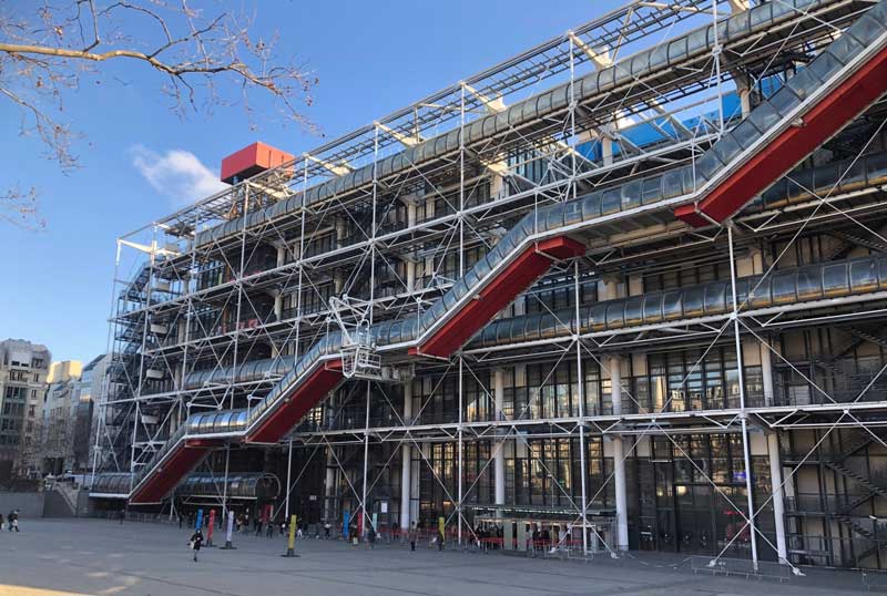 Centre Pompidou in Parijs