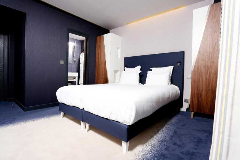 Hoel Le Malown in Parijs, een goed 3 sterrenhotel in het luxere 8e arrondissement