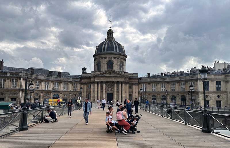 Institut de France gezien vanaf Pont des Arts