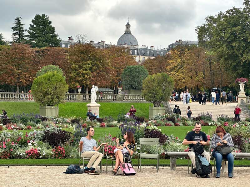 Jardin du Luxembourg in het 6e arrondissement van Parijs