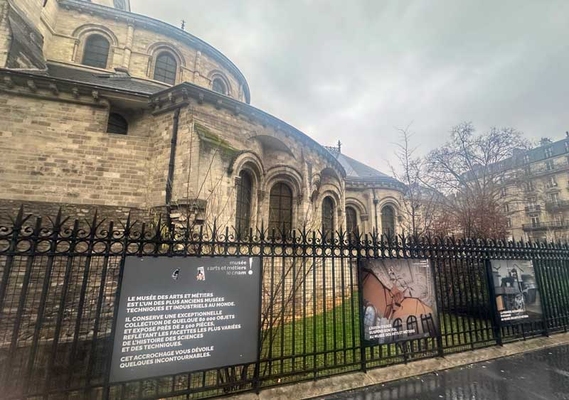 Musée des Arts et Metiers in het 3e arrondissement van Parijs