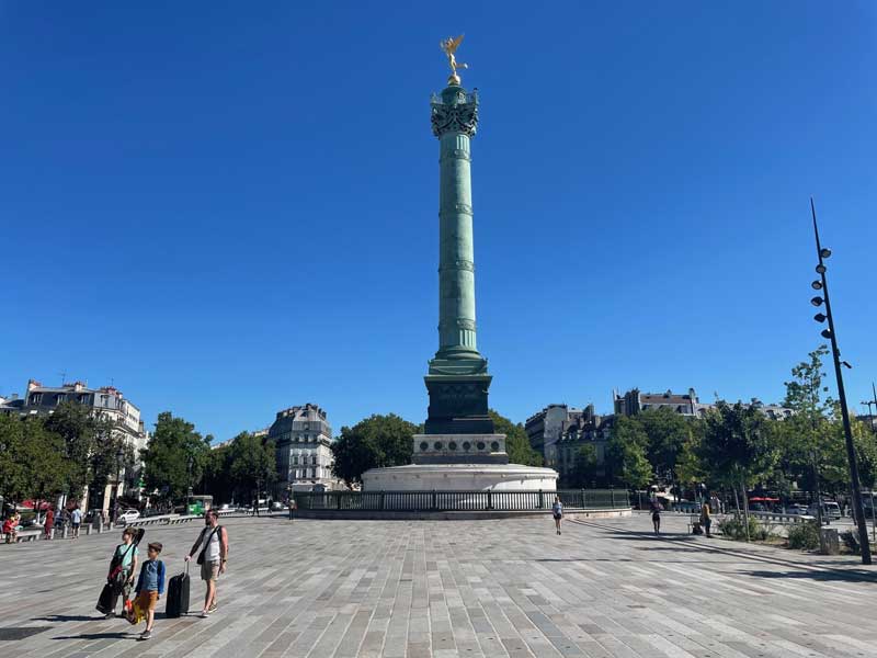 Place de la Bastille Parijs
