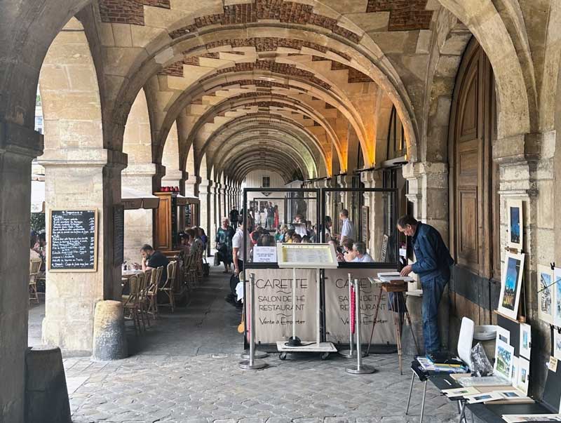 Place des Vosges in het 3e en 4e arrondissement