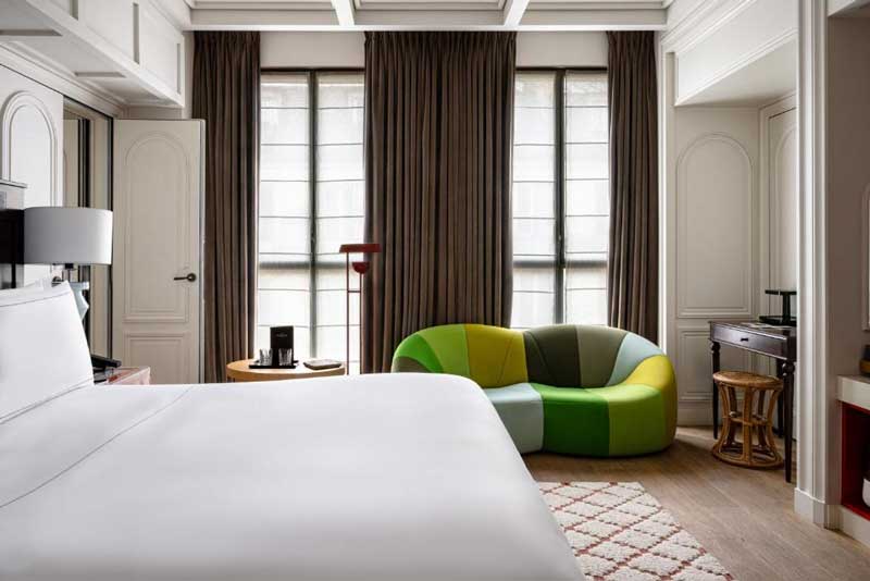 Prachtig en gewaardeerd vijf sterren hotel in de wijk Le Marais in Parijs (3e)
