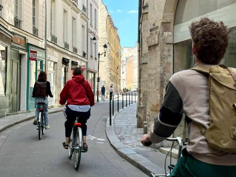 Fietsen Parijs